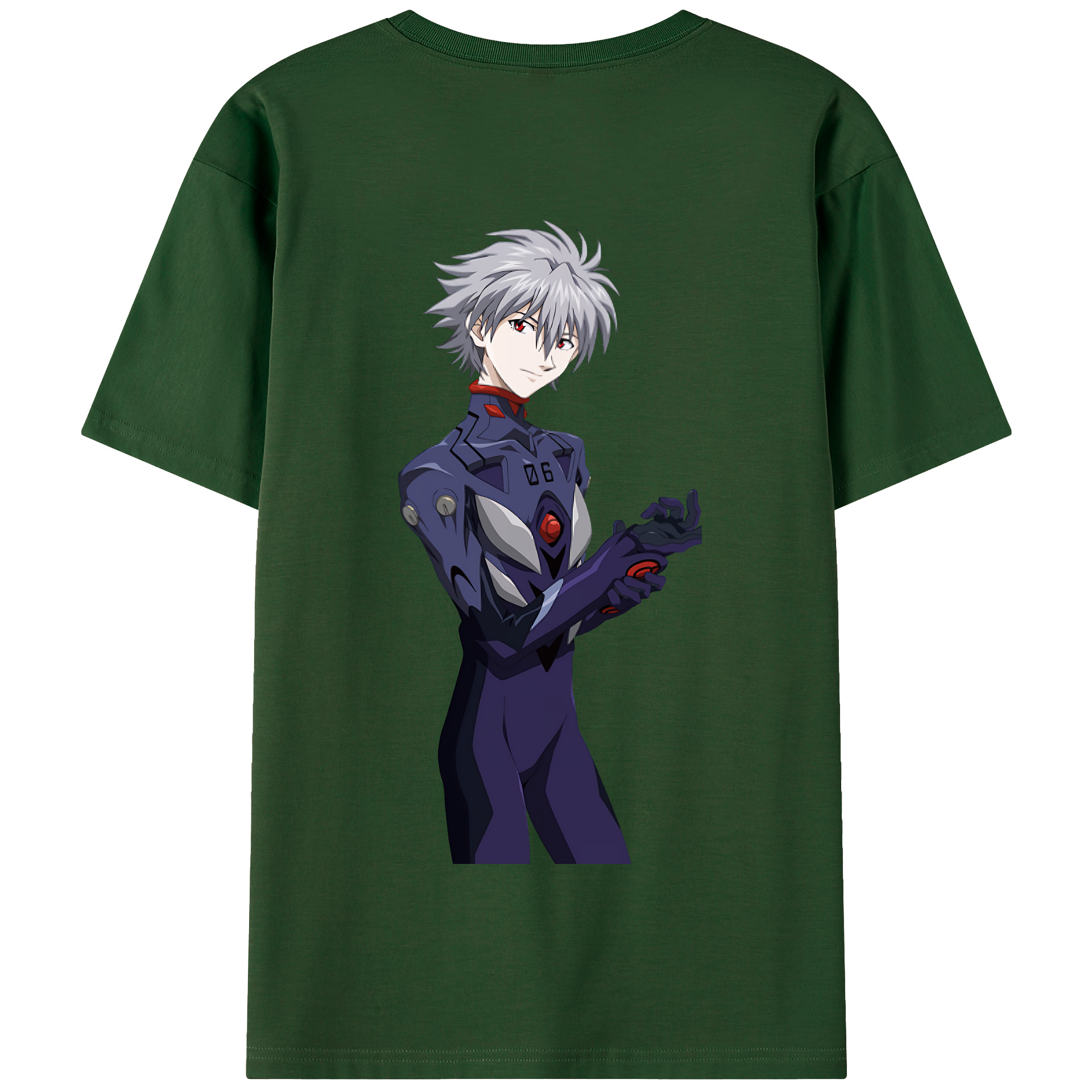 （画像用） EVA 新世紀エヴァンゲリオン 綿100％半袖Tシャツ（背面プリント）